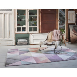 Tapis scandinave intérieur géométrique Lighthouse Wecon Home