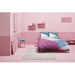 Tapis moderne géométrique pour chambre Velvet Groove Esprit