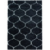 Tapis shaggy baroque rectangulaire Lokalt