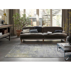 Tapis gris vintage rectangle Night Hour Wecon Home
