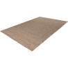 Tapis en laine plat moderne rectangle Knit
