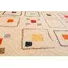 Tapis berbère à courtes mèches kilim Mont Royal