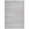 Tapis rayé en acrylique avec franges à mèches courtes Triomphe