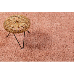 Tapis uni rectangle à longues mèches Live Nature Esprit