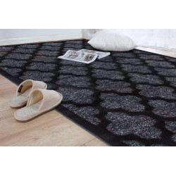 Tapis en polypropylène brillant baroque Melyna