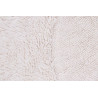 Tapis naturel rond en laine lavable en machine Arctic