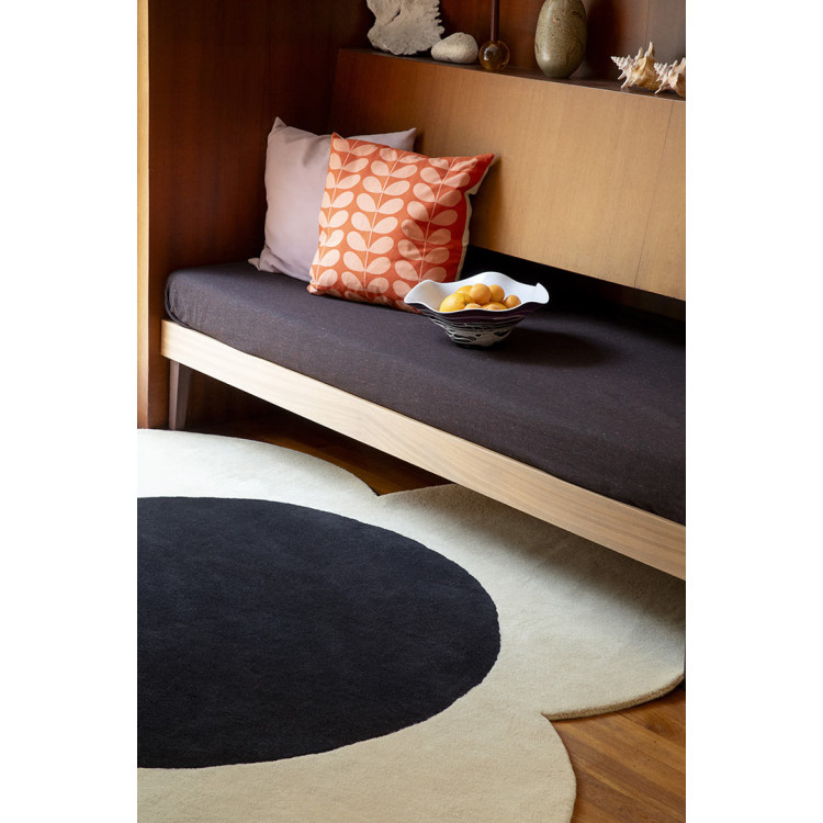 Tapis original laine tufté main design floral Spot Flower