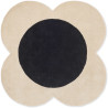 Tapis original laine tufté main design floral Spot Flower