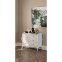 Commode style campagne blanche Barocco