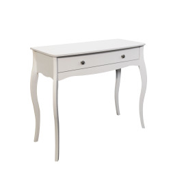 Console style campagne blanche Barocco