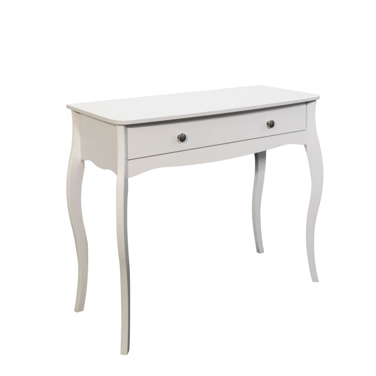 Console style campagne blanche Barocco