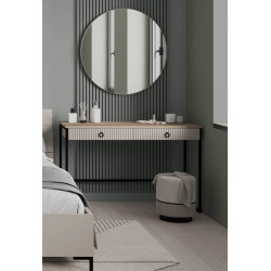 Coiffeuse moderne gris cachemire Lucenza