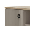 Buffet/bahut moderne 150 cm gris cachemire Lucenza