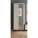 Armoire d'entrée moderne gris cachemire Lucenza