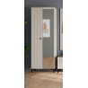 Armoire d'entrée moderne gris cachemire Lucenza