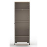 Armoire d'entrée moderne gris cachemire Lucenza