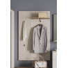Portemanteau mural gris cachemire Lucenza