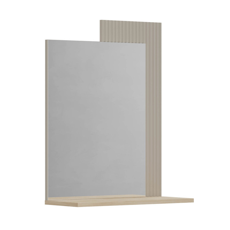 Miroir moderne gris cachemire Lucenza