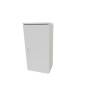 Armoire de bureau portes battantes H 120 cm Opaline