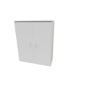 Armoire de bureau portes battantes H 120 cm Opaline