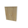 Armoire de bureau portes battantes H 120 cm Opaline