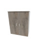 Armoire de bureau portes battantes H 120 cm Opaline