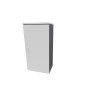 Armoire de bureau portes battantes H 120 cm Opaline
