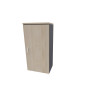 Armoire de bureau portes battantes H 120 cm Opaline