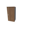 Armoire de bureau portes battantes H 120 cm Opaline