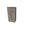 Armoire de bureau portes battantes H 120 cm Opaline