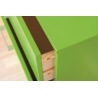 Commode contemporaine 3 tiroirs coloris vert New Look