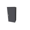 Armoire de bureau portes battantes H 120 cm Opaline