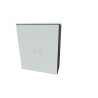 Armoire de bureau portes battantes H 120 cm Opaline