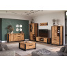 Buffet/bahut contemporain 180 cm chêne mango Enabelle
