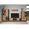 Buffet haut contemporain chêne mango Enabelle