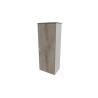 Armoire de bureau portes battantes H 158 cm Opaline