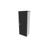 Armoire de bureau portes battantes H 158 cm Opaline