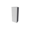 Armoire de bureau portes battantes H 158 cm Opaline