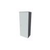 Armoire de bureau portes battantes H 158 cm Opaline