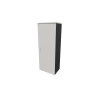Armoire de bureau portes battantes H 158 cm Opaline