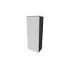 Armoire de bureau portes battantes H 158 cm Opaline
