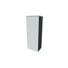 Armoire de bureau portes battantes H 158 cm Opaline