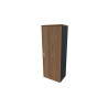 Armoire de bureau portes battantes H 158 cm Opaline