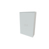 Armoire de bureau portes battantes H 158 cm Opaline