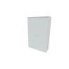 Armoire de bureau portes battantes H 158 cm Opaline