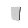 Armoire de bureau portes battantes H 158 cm Opaline
