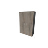 Armoire de bureau portes battantes H 158 cm Opaline