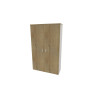 Armoire de bureau portes battantes H 196 cm Opaline