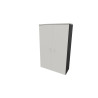 Armoire de bureau portes battantes H 196 cm Opaline