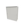 Armoire de bureau portes coulissantes H 81 cm Opaline